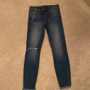 Kut from the Kloth ankle skinny jeans